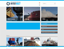 Tablet Screenshot of interbalt.pl